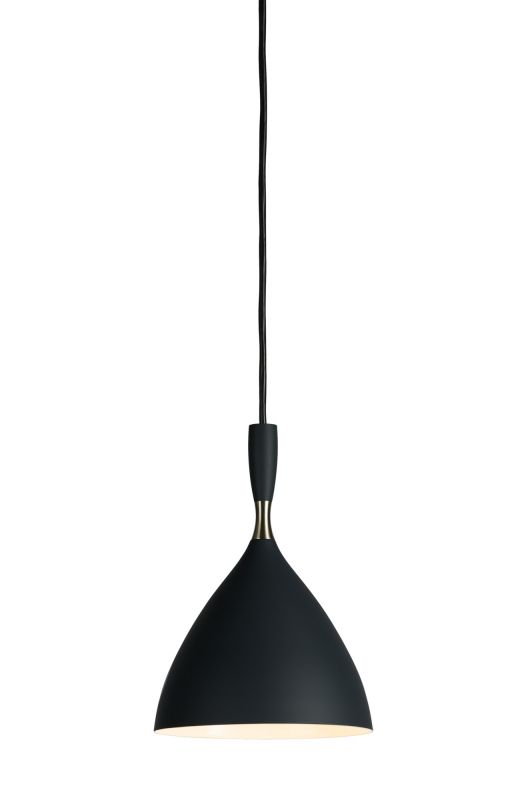 Schwarze Dokka Pendelleuchte von Northern, moderne Hängelampe für Wohnzimmer und Esszimmer.